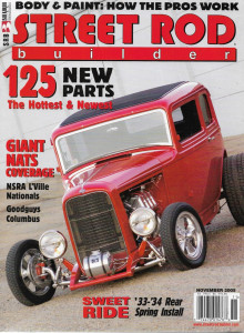 STREET ROD BUILDER 2005 NOV - PAINT-N-BODY, 33-34 FORD REAR SPRING, WIPERS